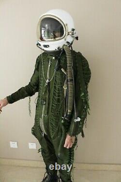 Flight Helmet Spacesuit High Altitude Astronaut Space Pilots Flight Suit 1# 00