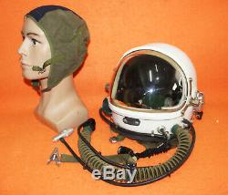 Flight Helmet Spacesuit High Altitude Astronaut Space Pilots Flight Suit 1# 00BB
