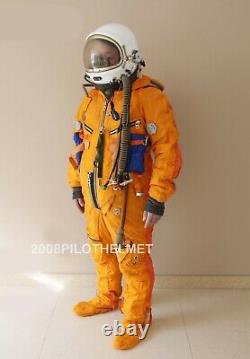 Flight Helmet Spacesuit High Altitude Astronaut Space Pilots Flight Suit p6#