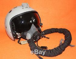 Flight Helmet Zsh-7apn Pilot Helme Air Force Su-30 Km-35m Oxygen Mask 3# XXXL