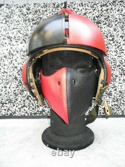 Flight Helmet pilot GENTEX HGU-39 size Regular RED / BLACK