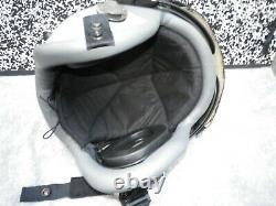 Flight Helmet pilot GENTEX HGU-55 size Large new dubble visor
