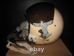 Flight equipment of the pilot of the USSR Air Force Protective helmet ZSH-5 and