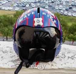 Full Size Top Gun Maverick Hgu-33 Flight Helmet Naval Aviator Usn Replica 11