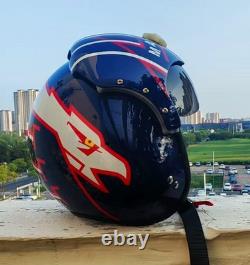 Full Size Top Gun Maverick Hgu-33 Flight Helmet Naval Aviator Usn Replica 11