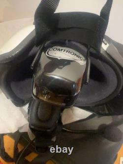 Fulmer AF-255 DOT Helmet Contronics Headset Mic Flight Bag Aviation Pilot Bundle
