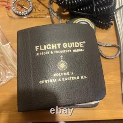 Fulmer AF-255 DOT Helmet Contronics Headset Mic Flight Bag Aviation Pilot Bundle