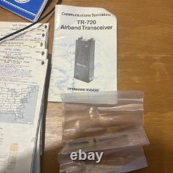 Fulmer AF-255 DOT Helmet Contronics Headset Mic Flight Bag Aviation Pilot Bundle