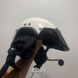 Fulmer AF-255 DOT Helmet Contronics Headset Mic Flight Bag Aviation Pilot Bundle