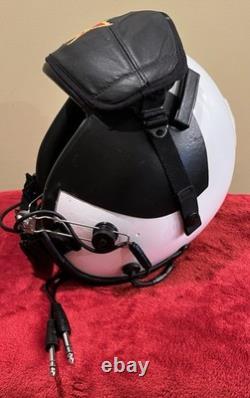 GENTEX HGU-55 PILOT FLIGHT HELMET XL GIBSON & BARNES Civilian Communications