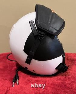GENTEX HGU-55 PILOT FLIGHT HELMET XL GIBSON & BARNES Civilian Communications