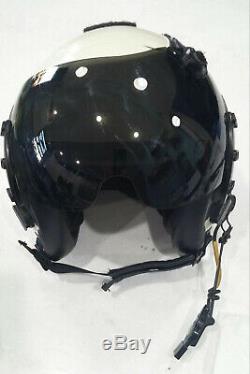 GENTEX HGU 68 P NAVY Pilot Flight Helmet with helmet bag Pre Owned