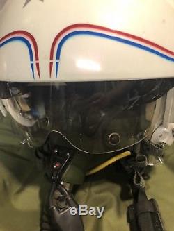 GENTEX Pilots Flight Helmet HGU-26/P Dual Visor with U94A/U Oxygen Mask