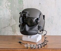 Gentex CV-22 Hgu-56 & Maxillofacial Helicopter Pilot Flight Helmet Sz M, Tested