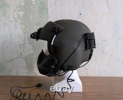 Gentex CV-22 Hgu-56 & Maxillofacial Helicopter Pilot Flight Helmet Sz M, Tested