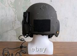 Gentex CV-22 Hgu-56 & Maxillofacial Helicopter Pilot Flight Helmet Sz M, Tested