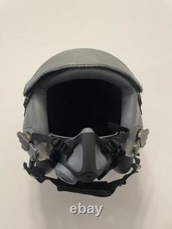 Gentex HGU-55/P Fighter Pilot Helmet Xtra Large- Dark and Clear Visor
