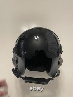 Gentex HGU-55/P Fighter Pilot Helmet Xtra Large- Dark and Clear Visor