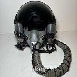 Gentex HGU-55/P Pilot Flight Helmet with MBU-12/P Oxygen Mask USAF Aviation withBag