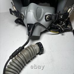 Gentex HGU-55/P Pilot Flight Helmet with MBU-12/P Oxygen Mask USAF Aviation withBag