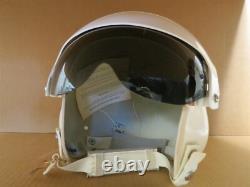 Gentex HGU26 Pilot Flight Quarter Helmet Shell With Dual Visor New in Box Medium