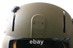 Gentex Helicopter Helmet Dual Visor Comms Pilot Flight US Army Military SPH-4B