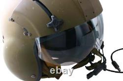 Gentex Helicopter Helmet Dual Visor Comms Pilot Flight US Army Military SPH-4B