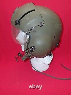 Gentex Helicopter Pilots Helmet Aircrew Flight LID Sph-5 Extra Large