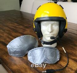 Gentex Helmet Sar Flight Pilot Diver Winchman Search & Rescue Helicopter