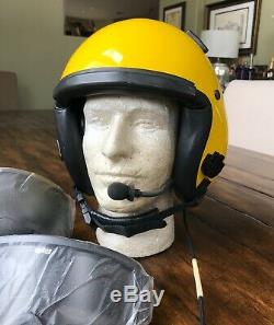 Gentex Helmet Sar Flight Pilot Diver Winchman Search & Rescue Helicopter