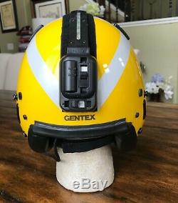 Gentex Helmet Sar Flight Pilot Diver Winchman Search & Rescue Helicopter