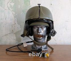Gentex M142 IHADSS Apache Helicopter Pilot Flight Helmet Sz L Named CW2