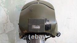 Gentex M142 IHADSS Apache Helicopter Pilot Flight Helmet Sz L Named CW2