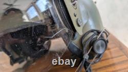 Gentex M142 IHADSS Apache Helicopter Pilot Flight Helmet Sz L Named CW2