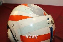 Gentex Navy BPH-2 Patrol Pilot's Flight Helmet fighter 1966 looks good still