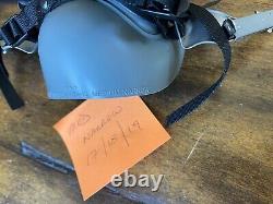 Gentex Oxygen Mask MBU-20P MEDIUM NARROW 17 18 19 for PILOT FLIGHT HELMETS