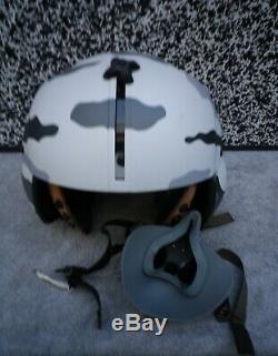 Gentex Pilot Flight Helmet HGU-39 size Extra Large + GENTEX MBU-20 mouthpiece