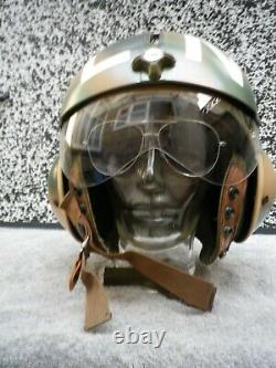 Gentex Pilot Flight Helmet HGU-39 size Regular S. E. A. Camouflage LN tailcode
