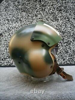 Gentex Pilot Flight Helmet HGU-39 size Regular S. E. A. Camouflage LN tailcode