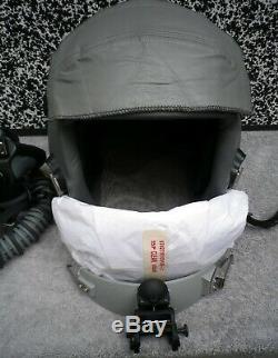 Gentex Pilot Flight Helmet HGU-55 +MBU-20 oxymask