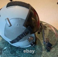 Gentex Pilot Helmet and Oxygen Mask HGU-55 MBU-12 Surplus Flight Helmet Aviation