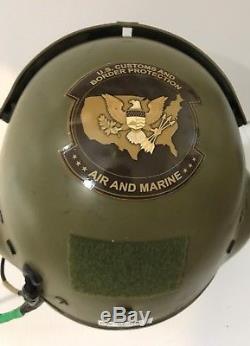 Gentex SPH-4 Pilot's Aviator's Flight Helmet Size Regular US Customs & Border