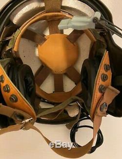 Gentex SPH-4 Pilot's Flight Helmet X-Large & Helmet Bag Excellent