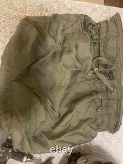 Gentex USAF Fighter Pilot Flight Helmet David Clark Comms Visor Oxygen Mask