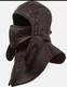 Genuine Leather Aviator Pilot Cap Removable Face Mask Vintage Flight Helmet Hat
