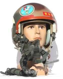 HGU-26/P Spanish Air Force Pilot Camo Flight Helmet SF-5A REPRO Camo RARE ALA 21