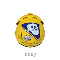 HGU-33 Blue Angels Flight Fighter Pilot Helmet Movie Prop + MBU Masker Oxygen