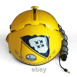 HGU-33 Blue Angels Flight Helmet Movie Prop Pilot + MBU Mask Oxygen