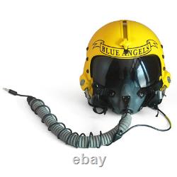 HGU-33 Blue Angels Flight Helmet Movie Prop Pilot + MBU Mask Oxygen