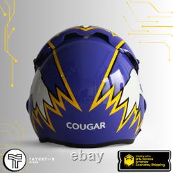 HGU-33 COUGAR Replica flight pilot helmet Top Gun Movie Prop (Solid Color)